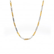 Gold and silver chain