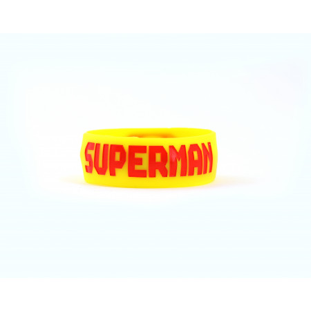 Super man yellow wrist band